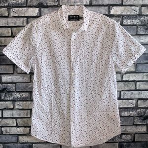 Topman Short Sleeve Button Down Shirt